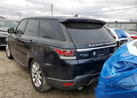 2016 Land Rover Range Rover Sport Hse z USA, uszkodzony, nr VIN SALWR2VF3GA571228